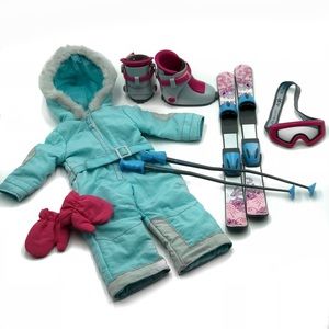 american girl ski outfit